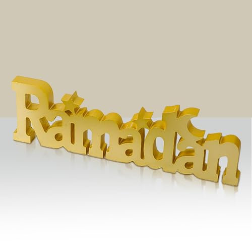 Oneshlee Ramadan Deko, Ramadan Dekoration Tisch, Eid Mubarak Dekoration, Ramadan Geschenke Tischdeko Ramadandeko Islam Deko Für Wohnzimmer Schlafzimmer Kinder Zimmer (Ramadan)