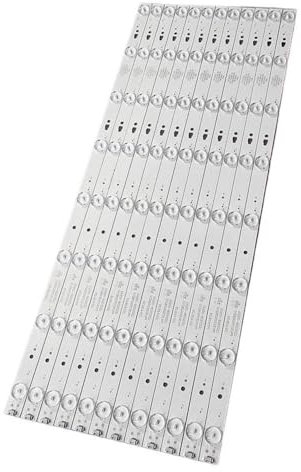 YSABVCP Fit for Haier 55-Zoll LE55F3000W LH55U3200 TV Hintergrundbeleuchtung Licht Bar 8 Lichter 12