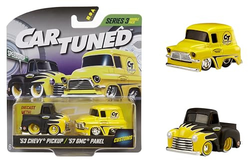 MGA Entertainment CarTuned 2-Pack Series 7 (Assorted) - Weighs 40+ Grams, with Real Rubber Tyres & Metal Bodies, Crafted for Collectors