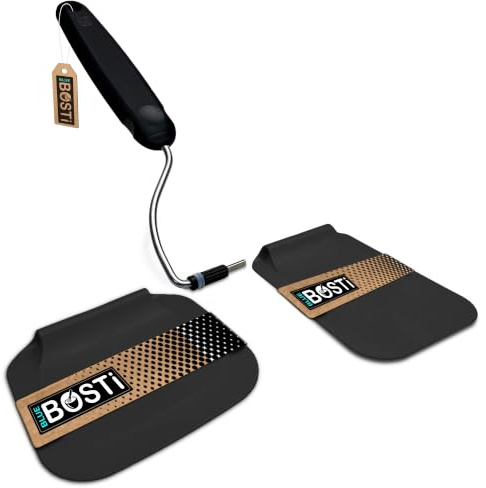Blue Bosti Adjustable Angle Spatula PPSU Material – Flexible Cooking Egg Flipper & Fish Spatula for Pancakes & Indoor Griddles – Swappable Heat-Resistant Thin Heads Spatula - Non-Stick Cookware Safe