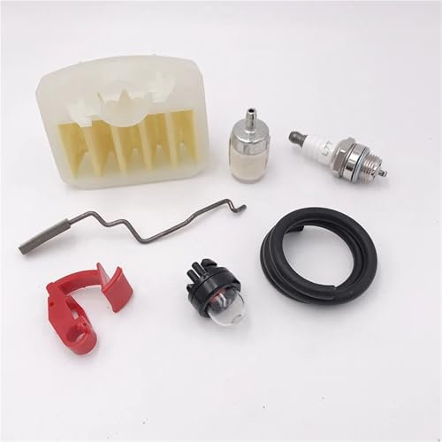 AOIUU Air Filter Fuel Hose Spark Plug Tune Up Maintenance Service Kit Fit for H-U-S-Q-V-A-R-N-A 350 340 345 346 XP 351 353 Chainsaw Spare Parts