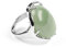 Hasdnker Anillo Anillos Mujer Hombre Rings Natural Gem Stone Oval Finger Ring Women Reiki Chakra Healing Point Ring Pink Quartz Onyx Lapis Lazuli Unakite Jewelry Greenaventurine
