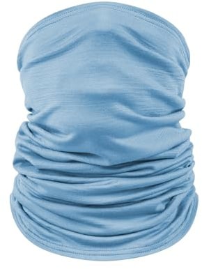 TOM FYFE Premium Merino Schlauchschal Unisex Steel Blue/One Size | Made in Europe