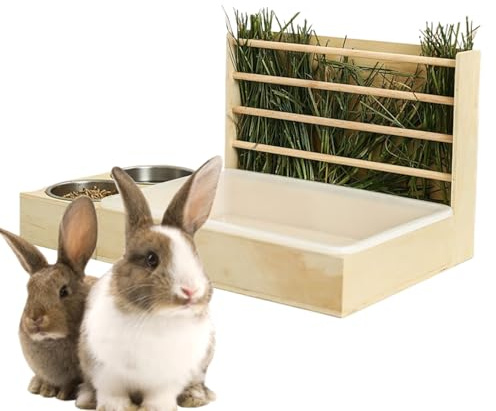 Kaninchen Futterraufe Kleintier Toilette