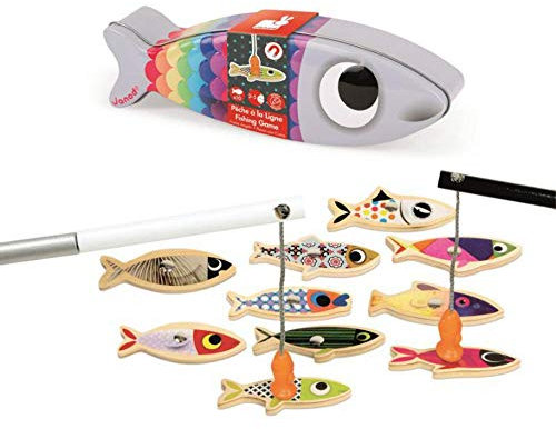Janod -Sardine Fishing Game - Ages 2 and up - J08209