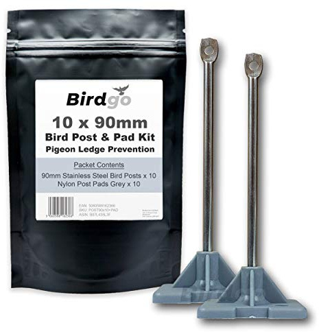 Birdgo 10 x 90 mm Poste Paloma y Kit del cojín
