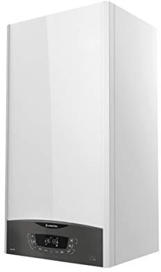 Caldaia a condensazione, modello Clas One System 24 FF EU solo riscaldamento per gas naturale e propano, pompa ad alta efficienza (Referenza: Ariston 3301031), bianco, standard