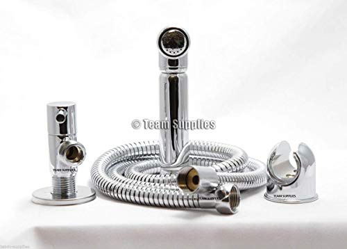 Teams DC80 Shattaf Douche with Manual Isolating Valve Chrome
