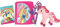 Lexibook Mattel Barbie, Journal Intime électronique Lumineux et sonore avec Licorne en Peluche, carnet, clé, Stylo et médaillon Magiques, Jouet pour Filles, Rose/Violet, SD15BBY