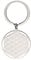 LIKGREAT - Porte-clés rond en acier inoxydable à motif fleur de vie, pour homme et femme, Métal, Style 4