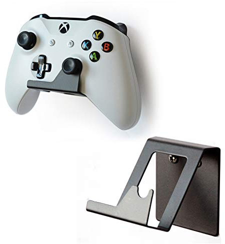 Monzlteck Controller Holder for Xbox One, Series X/S, Switch Pro Controller - Non-Slip, Scratch-Resistant - Pair