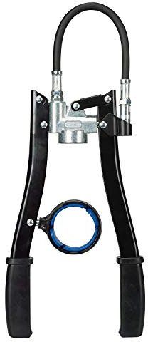Pressol Multikartuschen-Fettpresse ZHFP-M 10 x 1-PZ-MU – Robuste, manuelle Fettpresse für 400 g Kartuschen oder loses Fett, mit ergonomischem Griff, 400 bar