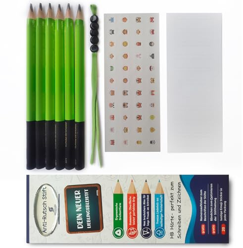 Skooled Premium Grip Pencil (6 Premium Pencils)