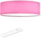 Navaris LED Deckenleuchte 40cm - Dimmbar Farbtemperaturwechsel Fernbedienung - 22W Stoff Pink Sternenhimmel - Wohnzimmer Lampe Schlafzimmer Deckenlampe Kinderzimmer Lampe Decke