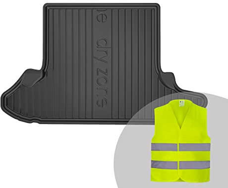 FROGUM DryZone Gummimatte Ganzjährige Praktische Auto Kofferraummatte Kofferraumwanne passend für BMW 3er E46 Compact 2000-2005 | Hohe Kante | Robust und langlebig