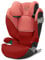 CYBEX Gold Seggiolino Solution S2 i-Fix, Per Auto Con e Senza ISOFIX, 100 - 150 cm, Per Bambini da circa 3 a 12 Anni (15 - 50 kg), Hibiscus Red