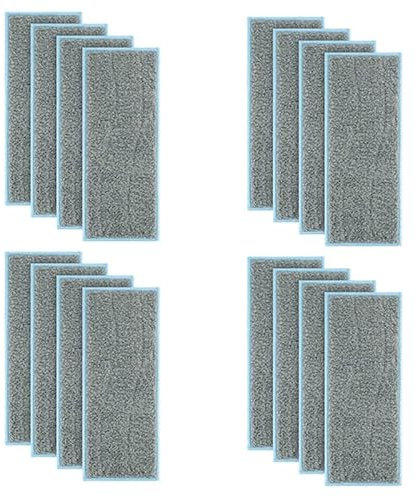 LILYY 16PCS Cleaning Cloth Accessories For Irobot Braava Jet M6 (6110) Wi-Fi Connected Robot Mop Vacuum Cleaner Cleaning Mop
