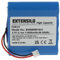 EXTENSILO Battery compatible with Pure Evoke Mio Union Jack, One Flow, Sensia, VL-60924, Verona Digital Radio (13400mAh, 3.7 V, Li-ion)