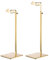 sourcing map Purse Display Stand Set 2 Pack Metal Adjustable Height Handbag Rack Single Hook Holder for Boutique Store - Gold
