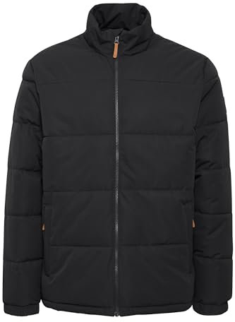 NORTH BEND NBTownes Herren Steppjacke wasserdicht winddicht atmungsaktiv Herrenjacke mit Wassersäule 10000mm W-PRO Wetterschutzsystem, Größe:S, Farbe:Black (1001)