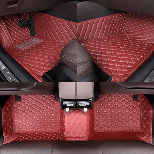 Innenteppich Auto Fußmatten Lederteppich Für Audi Alle Modelle A1 A3 A8 A7 S8 R8 TT SQ5 A6 Q3 Q5 Q7 A4 A5 S5 S6 S7 S3 SR4-7 A8 Q2 Q8 (Color : 17)