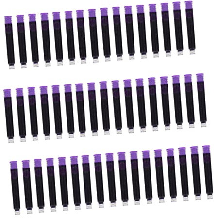 Pack of 100 Ink Bags Calligraphy Pen Ink Office Accessories Fountain Pen Office Accessories Ink for Drawing Pens Ink for Office Fountain Pen Tins Refill School Supplies Student