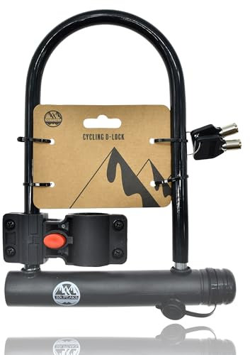 Six Peaks SIC000501 D-Lock U, Schwarz, Einheitsgröße