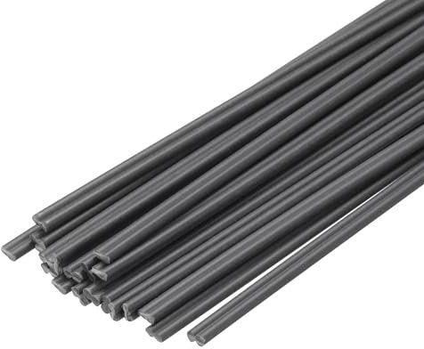 QUARKZMAN 20 Pcs 13 pouces Plastique Soudage Tiges PVC Soudage Bandes pour Plastique Soudeur Gris