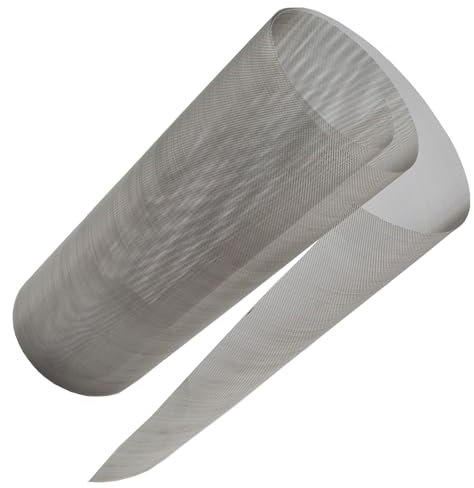 YAGJIA Grillage métallique à mailles fines 30 cm x 120 cm (40 mailles), maille métallique en acier inoxydable 304, pour moustiquaire, grille d'aération, fenêtre de cave