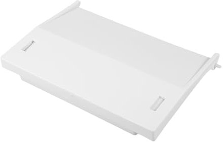 Happyyami Écumoire Volet De Remplacement pour Skimmer De Piscine Clapet De Nettoyeur De Piscine Remplacement du Volet De La Porte du Skimmer Porte Battante Skimmer Piscine Blanche PVC