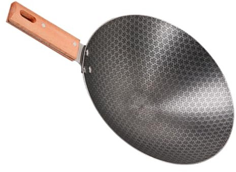 Levemolo Poêle Wok Poêle à Fond Rond Pour Cuisine Et Camping Ustensile De Cuisine Antiadhésif De Convient Aux Plaques à Et Aux Ouvertes