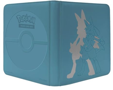 Ultra Pro Zippered PRO Binder 12-Pocket Pokemon Elite Series Lucario