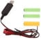 MOIDHSAG Power Converter USB To 4.5V AA Battery Eliminators Replace 3pcs 1.5V AA Batteries For LED Lights Radio Electronic Toy