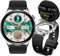 AIEK Smartwatch con Auricolari Bluetooth per Uomini e Donne, grande schermo AMOLED da 1,43, Monitor della Frequenza Cardiaca, Notifica delle Calorie dei Passi, 100+ Modalità Sportive (Argento)