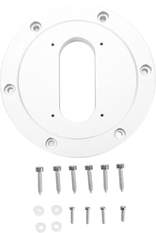 Aluminiumlegierungstonarmplatte für 3009 0R -Tonarm, kompatibel mit Micro, BL77 BL91 BL101 BL111 Turntables, Installation, verbessert analoges Musikerlebnis