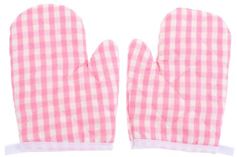 Gatuida Backhandschuhe Ofenhandschuhe Hitzebeständige Handschuhe Kinder Warm: Warme Kinderhandschuhe Backhandschuhe Hitzebeständig Handschuhe Küche Haushalt für Küche, 2 Stück