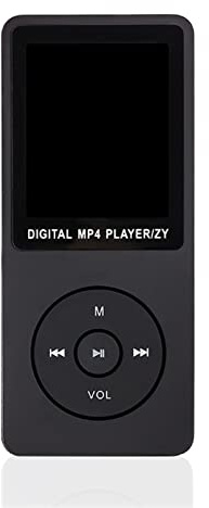VELATEMOR Lettore MP3 Professionale da 64 GB con Schermo da 1,8 e Altoparlante per Appassionati di Musica, Lettore Musicale Portatile con Equalizzatore per Palestra Fitness (BLACK)