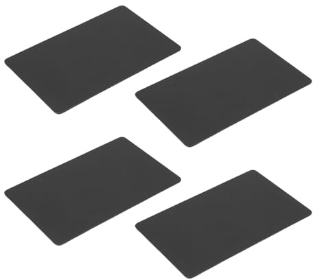 Generic NFC-Kartenset aus Hochwertigem Schwarzem PVC mit -Chip für Smartphones, 10 Stück, Doppelseitig Bedruckbar