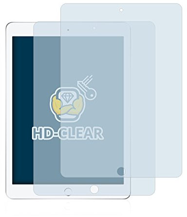 BROTECT Protector Pantalla para Apple iPad Air/Air 2 / Pro (9.7) Protector Transparente (2 Unidades) Anti-Huellas