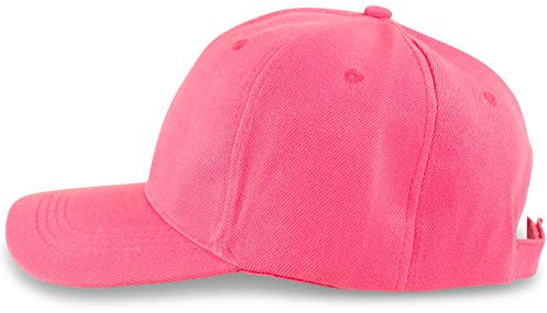 fashionchimp Baseball Basic-Cap in verschiedenen Uni-Farben, Unisex 6-Panel Cap, Kappe (Pink)