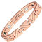 Damen-Armband mit Magnettherapie, Roségold, für Sport, Energiearmband