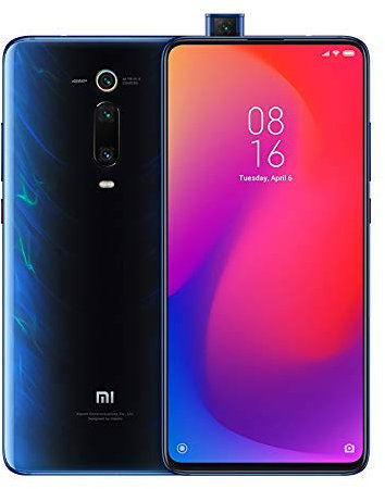 Xiaomi Mi 9T Pro - Smartphone avec écran AMOLED de 6,39(Qualcomm SD 855, Pop-up Selfie, Triple caméra 13 + 48 + 8 MP, 4000 mAh, avec NFC, 6/64 Go), Bleu Glacier (Version européenne) (Reconditionné)