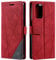 SONWO Case for Oppo A54 5G / Oppo A74 5G / Oppo A93 5G Case, Premium Leather Flip Wallet Case Magnetic Closure Card Slots Kickstand Phone Case for Oppo A54 5G / Oppo A74 5G / Oppo A93 5G, Red