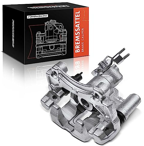 Frankberg Brake Caliper Disc Brake Rear Right with Bracket (hole spacing 90mm) Compatible with MX-5 II NB 1.6L 1.8L 1998-2005 Replace# 343675