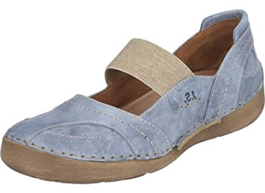 Josef Seibel Damen Riemchenballerinas Fergey 89,Weite G (Normal),Wechselfußbett