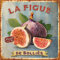 Métallique Plaque Drôle La Figue tôle pour la Maison Cuisine Ferme Jardin Garage Déco Vintage Signalisation Murale Cadeau 30,5 x 30,5 cm