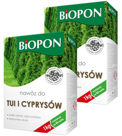 Dünger für Thuja und Zypressen 2kg NPK Koniferendünger Nadelbaumdünger