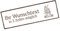 Door Sign Bird House Name Plate Personalised with Engraving 150 mm x 50 mm Self-Adhesive