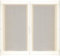 Atout Ciel Coppia di tende con passapasta pronte da appendere, 2 x 60 x 120 cm, beige