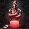 Lampada Led 3D Dead Pool decorazione Super Hero Film BD. Idea regalo uomo donna oggetto Dead Pool luce notturna adulto decorazione camera. Natale. regalo uomo donna originale TOP